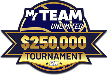 Offizielles Logo des MyTEAM-Unlimited-Turniers mit 250.000 US-Dollar Hauptpreis - Bild: 2K