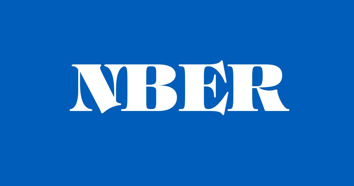 Offizielles NBER-Motiv, Symbolbild zum ökonomischen Arbeitspapier und keine Grafik mit Studienergebnissen - Bild: National Bureau of Economic Research