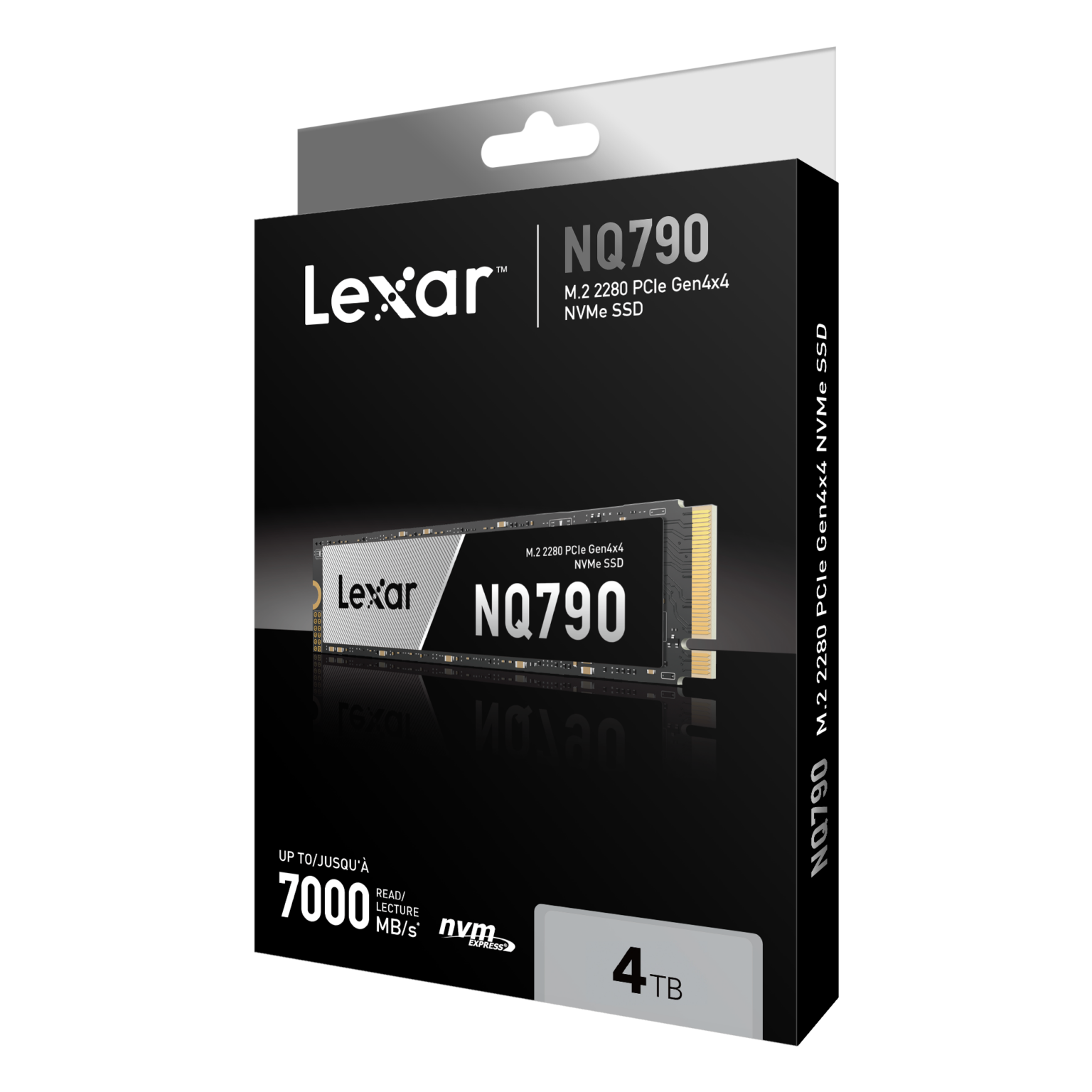 Lexar NQ790 in der 4-TB-Verpackung - Bild: Lexar