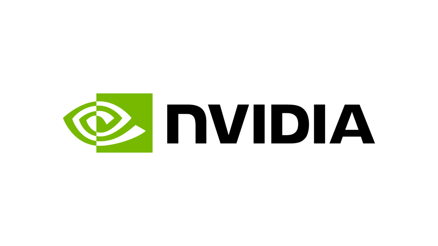 Offizielles NVIDIA-Logo auf weißem Hintergrund, Symbolbild - Bild: NVIDIA