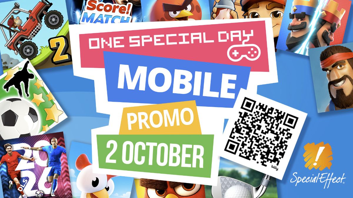 One Special Day Mobile Promo am 2. Oktober 2026 - Bild: SpecialEffect