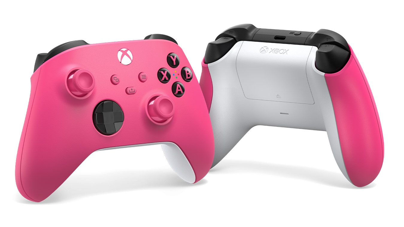 Xbox-Controller in Tiefrosa - Bild: Microsoft