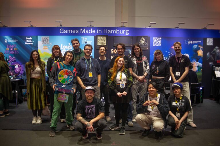 Gamecity-Stand auf der Polaris 2026 - Bild: Gamecity Hamburg