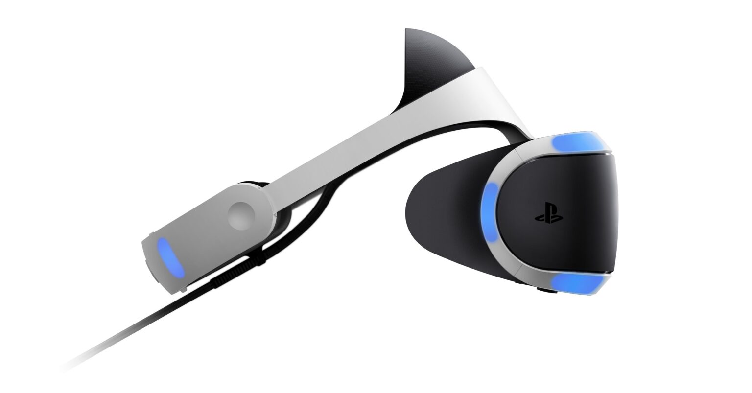Offizielle Produktansicht von PlayStation VR aus Sonys FAQ 2016, keine Aufnahme des getesteten Xbox-Aufbaus - Bild: Sony Interactive Entertainment