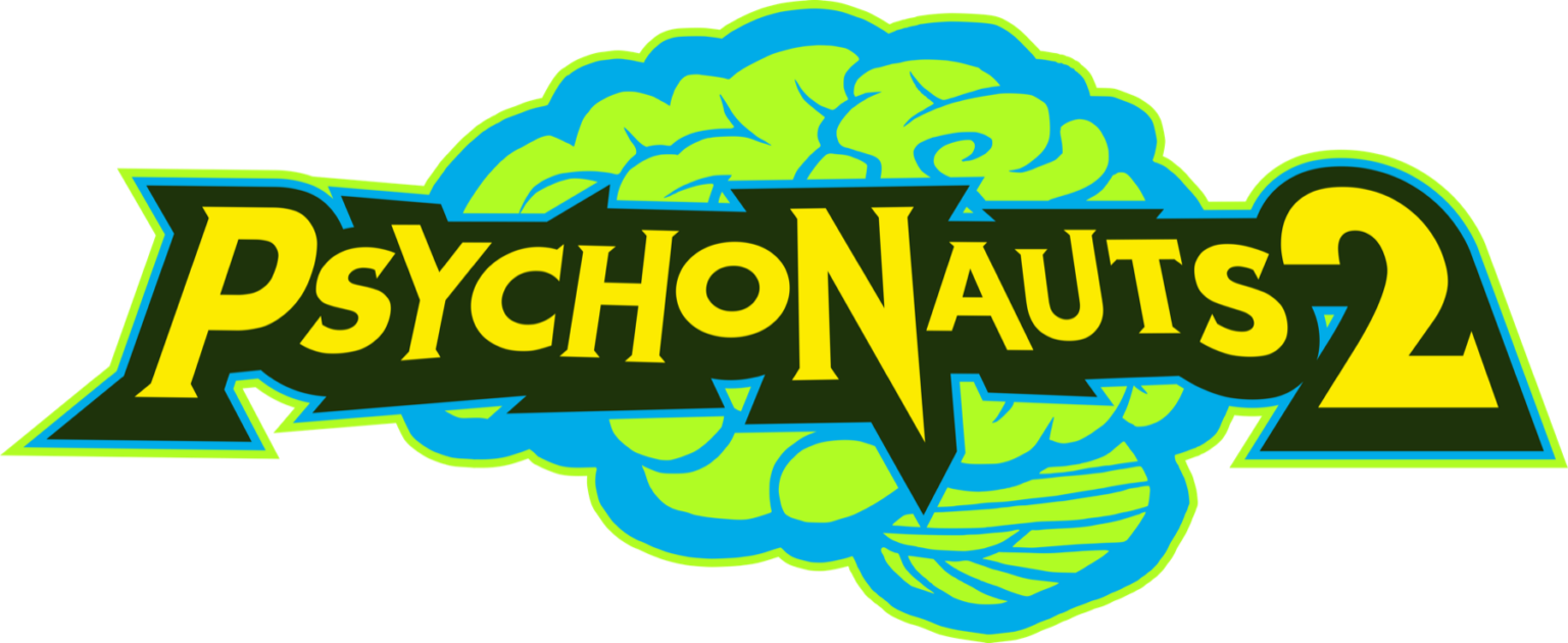 Psychonauts-2-Logo aus dem Entwicklungsupdate von Dezember 2018 - Bild: Double Fine