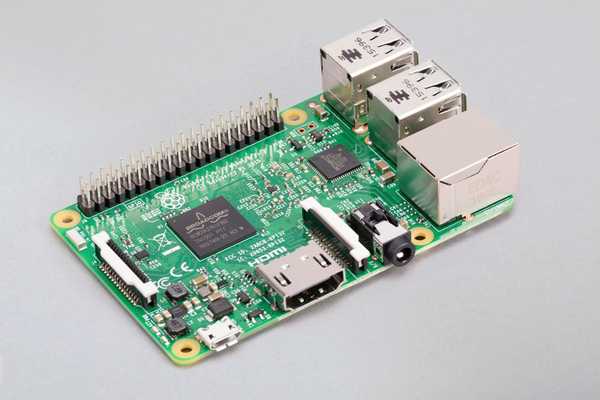 Raspberry Pi 3 Model B als Symbolbild zur Roboterarm-Steuerung, kein Foto des beschriebenen Bausatzes - Bild: Raspberry Pi