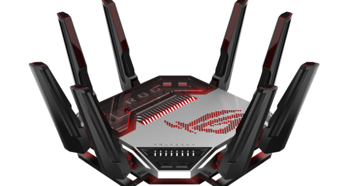 Offizielles Produktbild des ASUS ROG Rapture GT-BN98 Offizielles Produktbild des ASUS ROG Rapture GT-BN98 - Bild: ASUS
