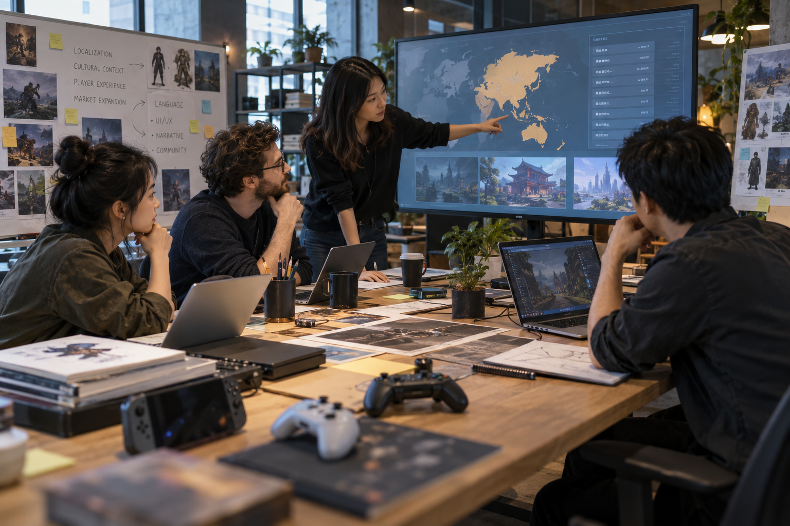 Neutrale Symbolszene für Lokalisierung und Markteintritt eines Spiels - Bild: XboxDev, neutrales Symbolbild