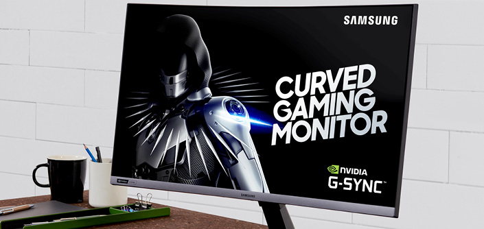 Samsung CRG5 Curved-Gaming-Monitor mit 240 Hz - Bild: Samsung Newsroom Deutschland