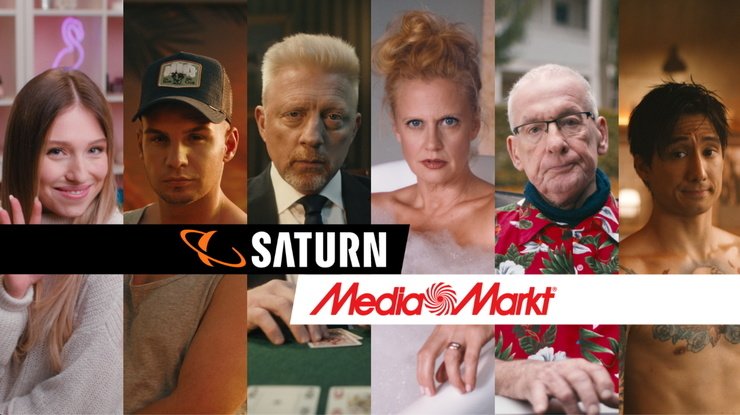 Kampagnenmotiv von MediaMarkt und Saturn aus dem Jahr 2019, Symbolbild zur Markenstrategie - Bild: Media-Saturn-Holding GmbH