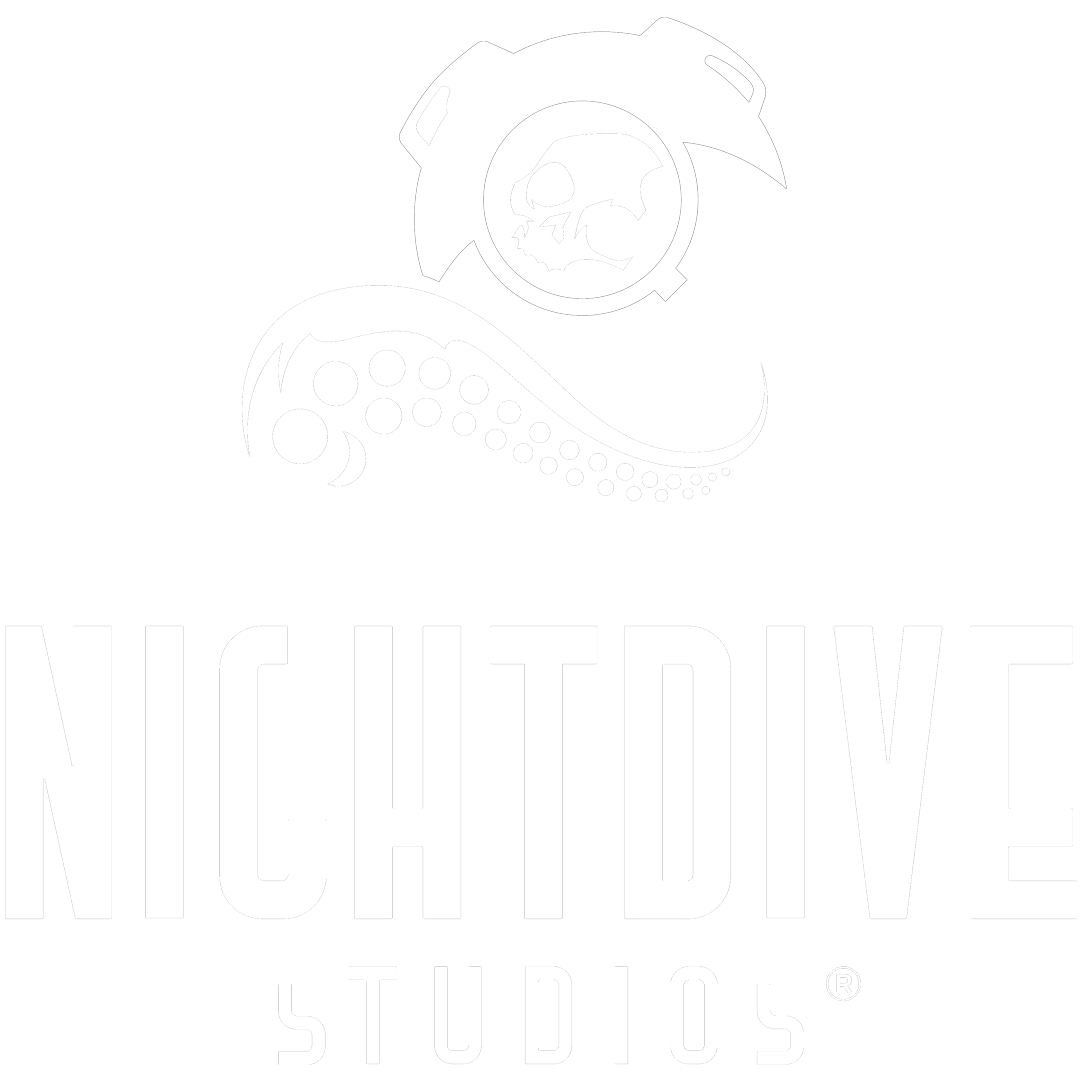 Heutiges offizielles Nightdive-Studios-Logo als Symbolbild, keine Aufnahme des System-Shock-Entwicklungsstands von 2018 - Bild: Nightdive Studios