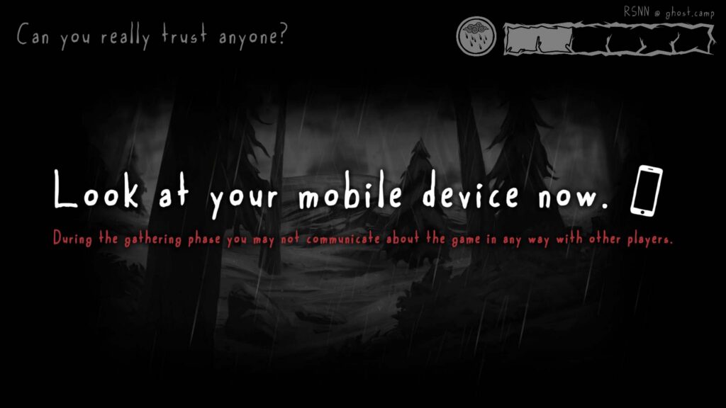 Forest of Deceit mit handgezeichneter Waldszene - Bild: Ghost Camp / Xbox Wire