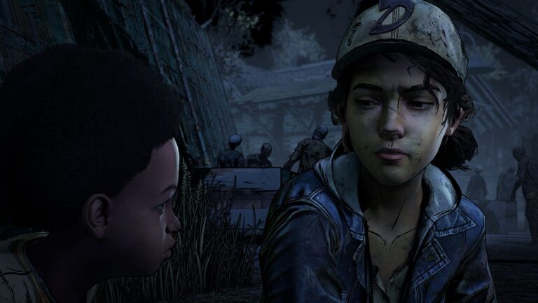 Clementine und AJ in The Walking Dead: The Final Season, offizieller Screenshot von 2018 - Bild: Telltale Games