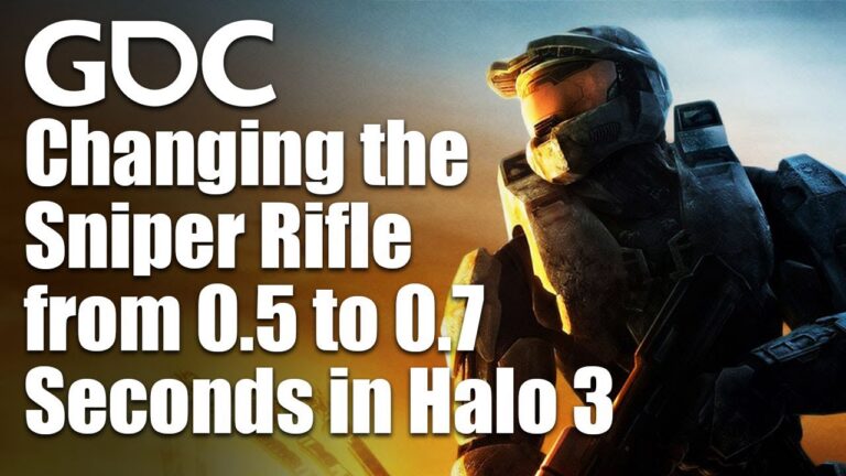 Offizielles GDC-Videomotiv zum Vortrag über das Scharfschützengewehr in Halo 3 - Bild: GDC / Bungie