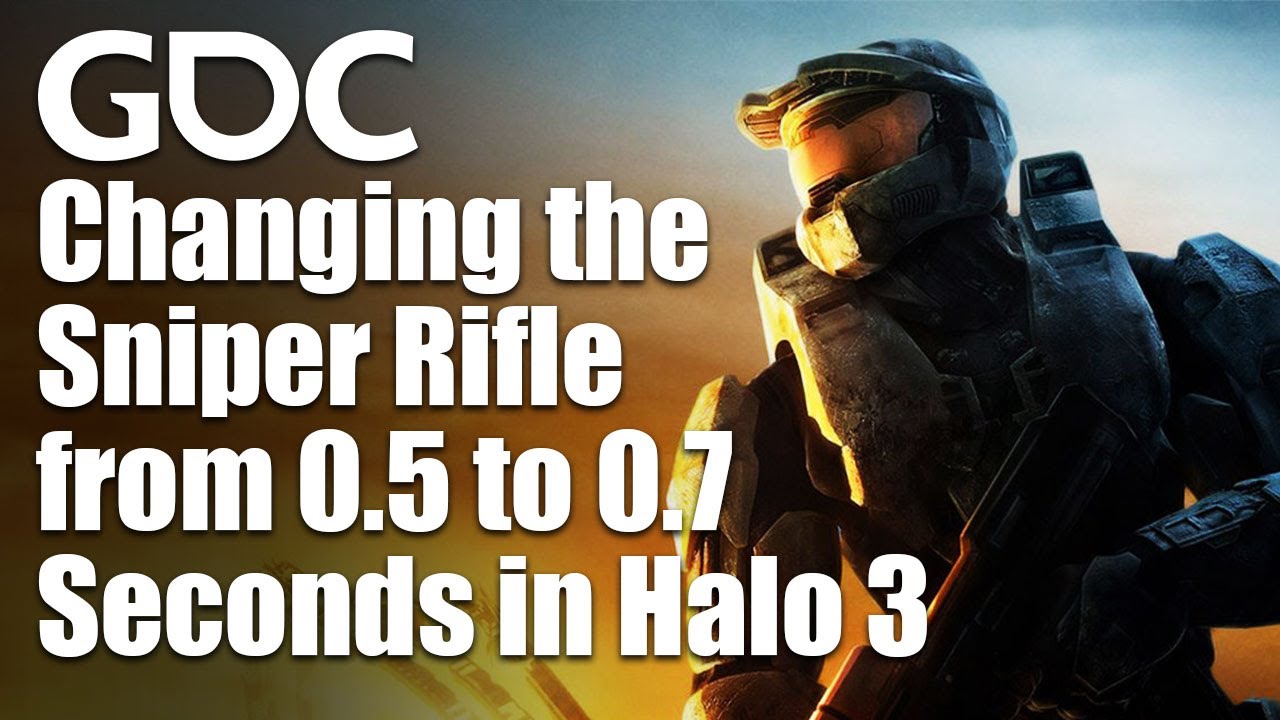 Offizielles GDC-Videomotiv zum Vortrag über das Scharfschützengewehr in Halo 3 - Bild: GDC / Bungie