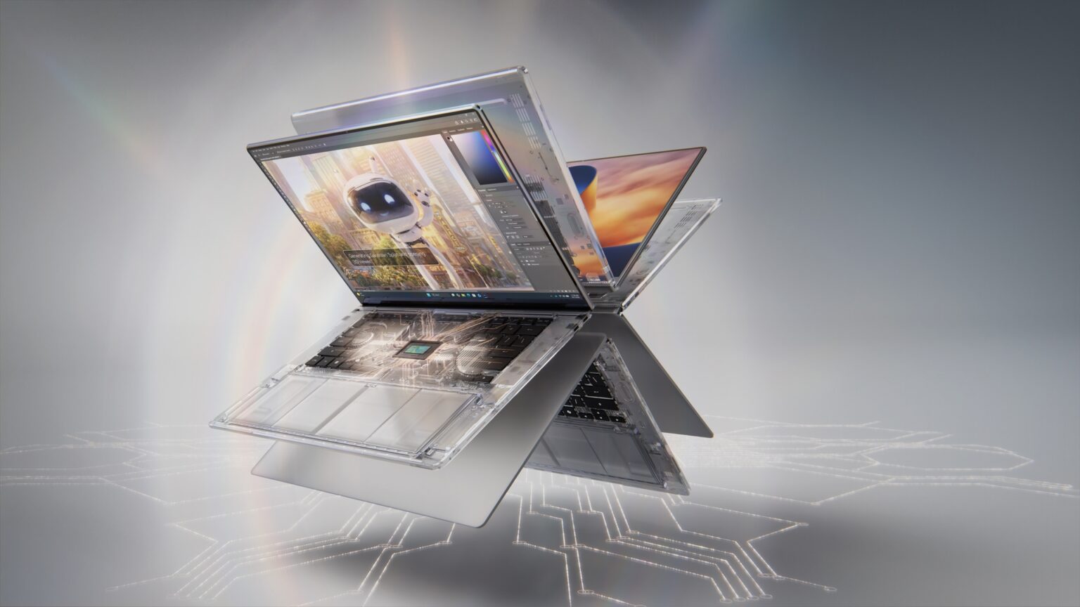 Offizielles NVIDIA-Motiv zum Marktstart der RTX-Spark-Notebooks - Bild: NVIDIA