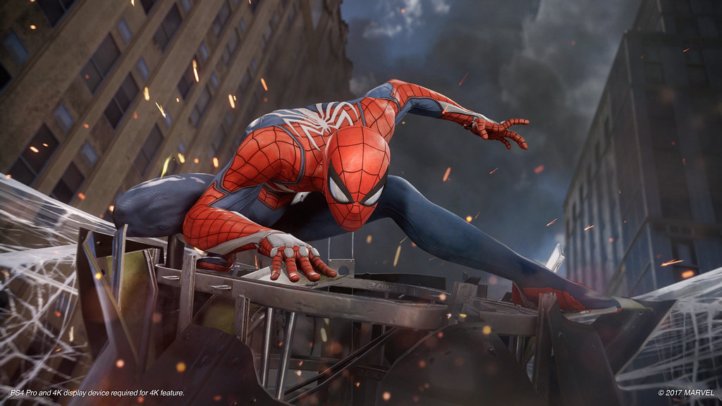 Spider-Man-Screenshot aus der offiziellen E3-Präsentation von 2017 - Bild: Sony Interactive Entertainment / Marvel
