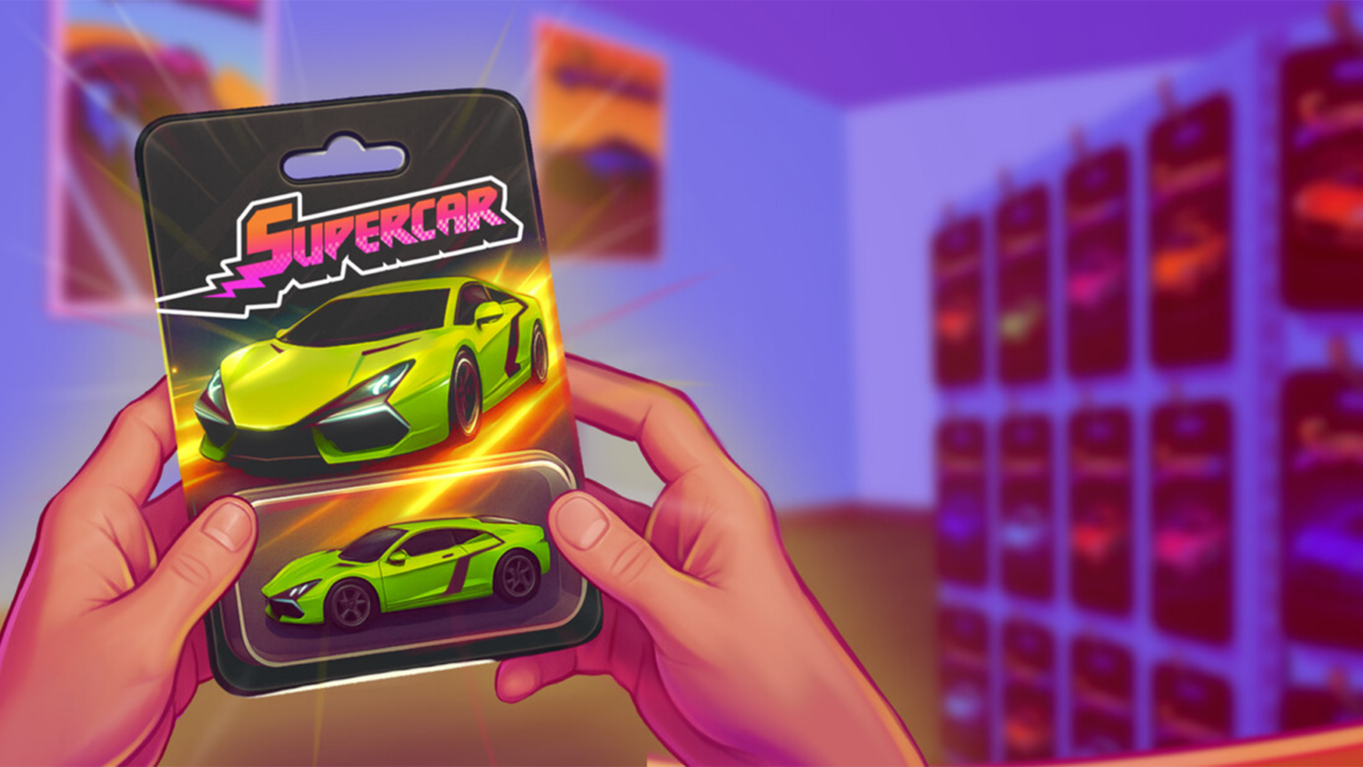 Offizielles Key-Art zu Supercar Collection Simulator - Bild: Kiki Games