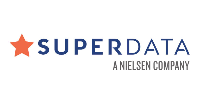 SuperData-Logo mit dem Zusatz A Nielsen Company, offizielles Motiv der Pressemitteilung - Bild: SuperData