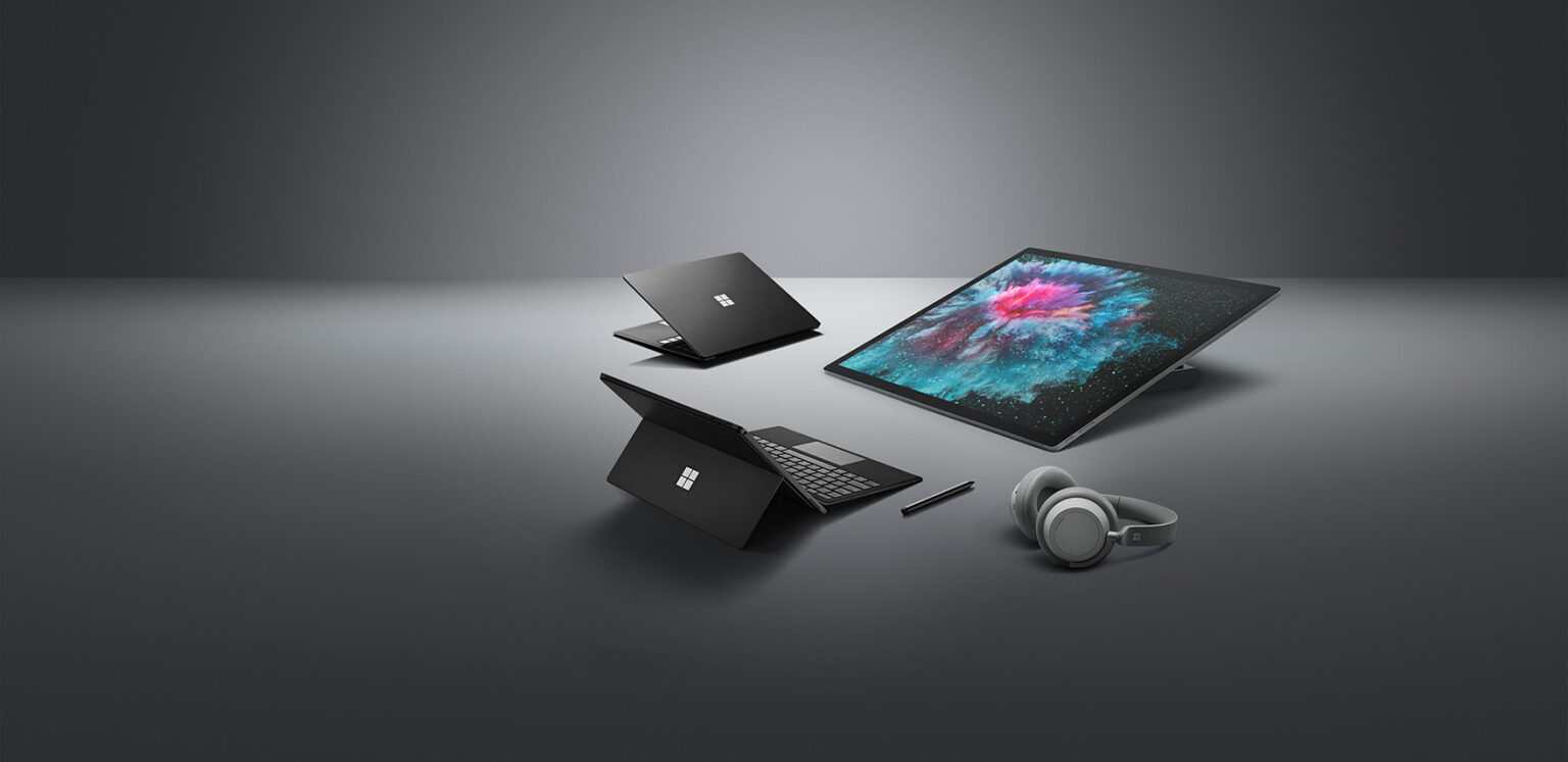 Surface-Produktfamilie 2018 (Symbolbild) - Bild: Microsoft