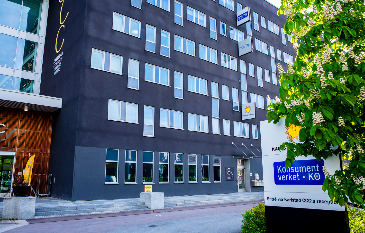 Gebäudefassade von Konsumentverket in Karlstad, undatiertes Pressebild als Symbolbild - Bild: Konsumentverket
