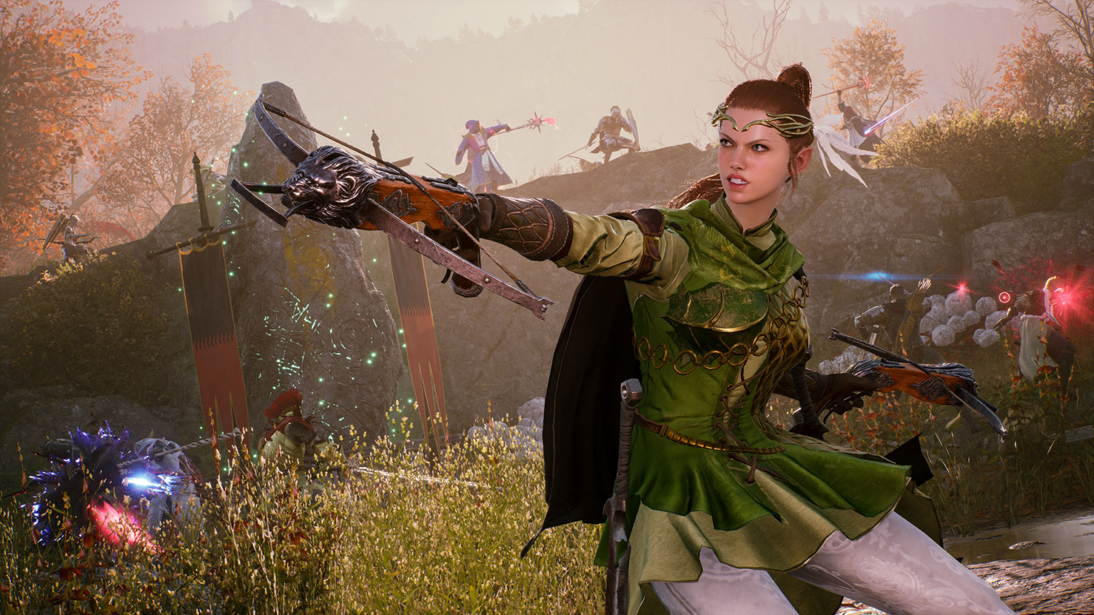 Kampfszene aus Throne and Liberty - Bild: Amazon Games / NCSOFT