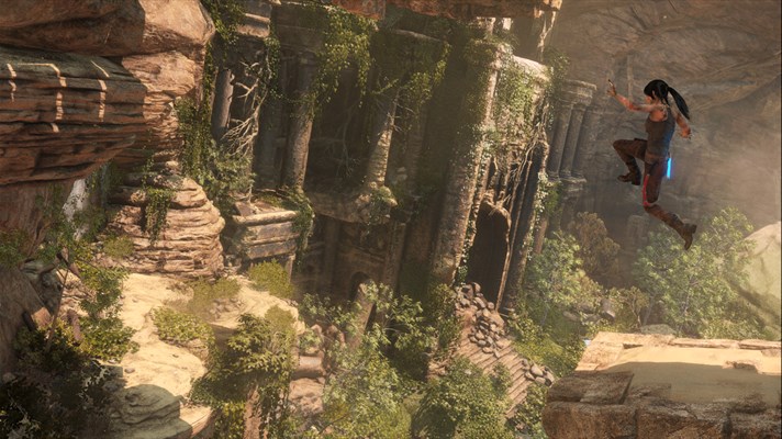 Offizieller Screenshot zur Windows-10-Fassung von Rise of the Tomb Raider im Januar 2016 - Bild: Microsoft / Crystal Dynamics / Nixxes