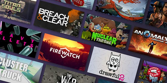 Spielecollage zur Einführung des Twitch-Spieleverkaufs im April 2017 - Bild: Twitch