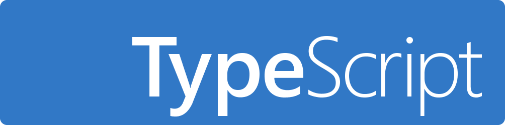 TypeScript-Schriftzug auf blauem Hintergrund, Symbolbild - Bild: Microsoft