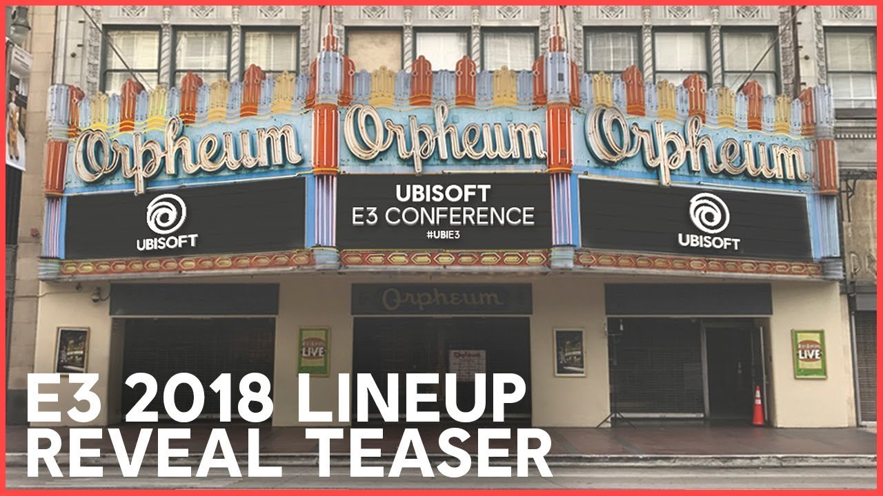Orpheum Theatre im offiziellen Ubisoft-Ankündigungsteaser zur E3 2018 - Bild: Ubisoft