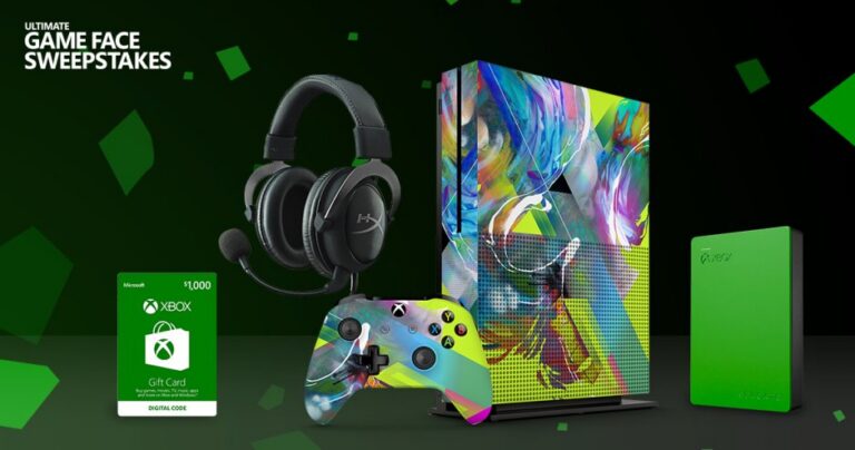 Offizielles Werbemotiv zur begleitenden Gewinnspielaktion des Ultimate Game Sale 2017, historisches Bild - Bild: Microsoft / Xbox Wire
