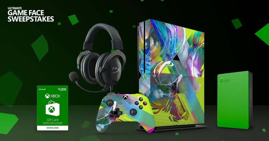 Offizielles Werbemotiv zur begleitenden Gewinnspielaktion des Ultimate Game Sale 2017, historisches Bild - Bild: Microsoft / Xbox Wire