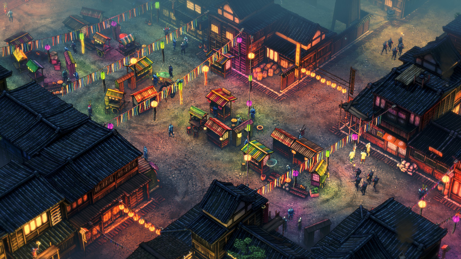 Offizielles Titelmotiv des Unity-Berichts zur Hierarchieoptimierung in Shadow Tactics - Bild: Unity Technologies / Mimimi Productions
