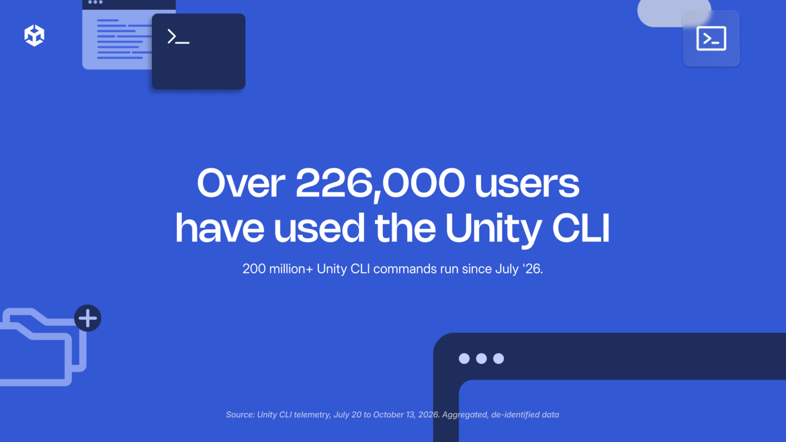 Unity-CLI-Telemetrie - Bild: Unity
