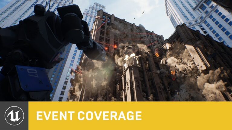 Offizielles Vorschaubild der Chaos-Demo von der GDC 2019, Illustration zur Engine-Veröffentlichung - Bild: Epic Games / Unreal Engine