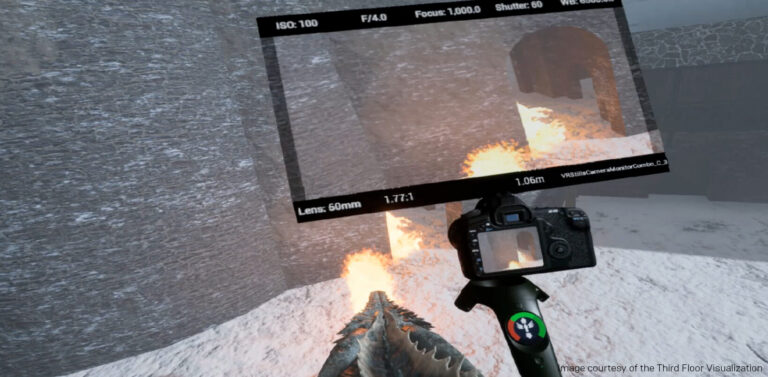 Virtuelle Kamera in der Unreal-basierten Drehplanung von Game of Thrones - Bild: The Third Floor Visualization / HBO
