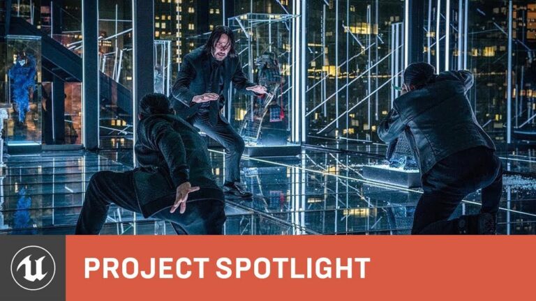Offizielles Vorschaubild des Unreal-Engine-Projektvideos zur Filmsetplanung - Bild: Epic Games / Unreal Engine