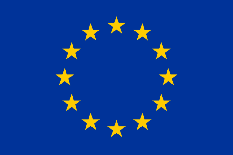 Europaflagge mit zwölf goldenen Sternen auf blauem Grund als Symbolbild für EU-Recht - Bild: Europäische Union