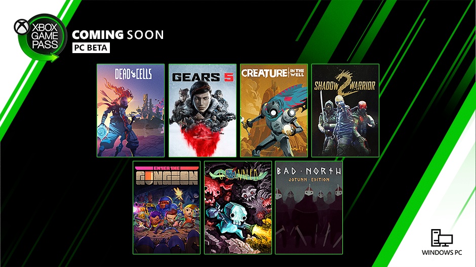 Xbox Game Pass for PC September 2019 Lineup - Gears 5, Dead Cells, Enter the Gungeon und weitere Spiele