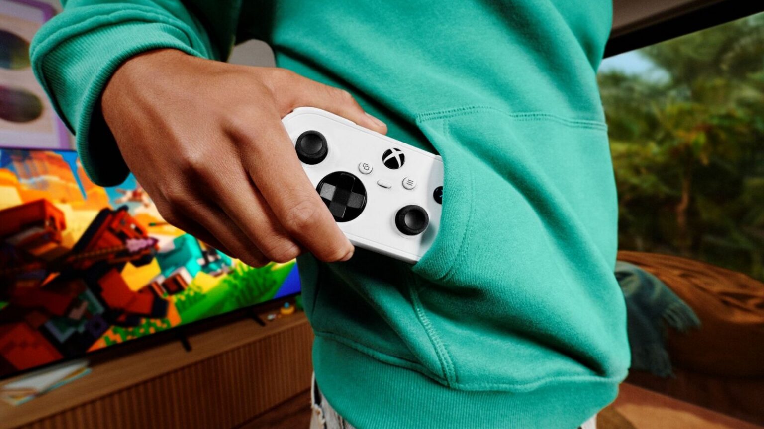 XBOX Nano Controller in der Totale