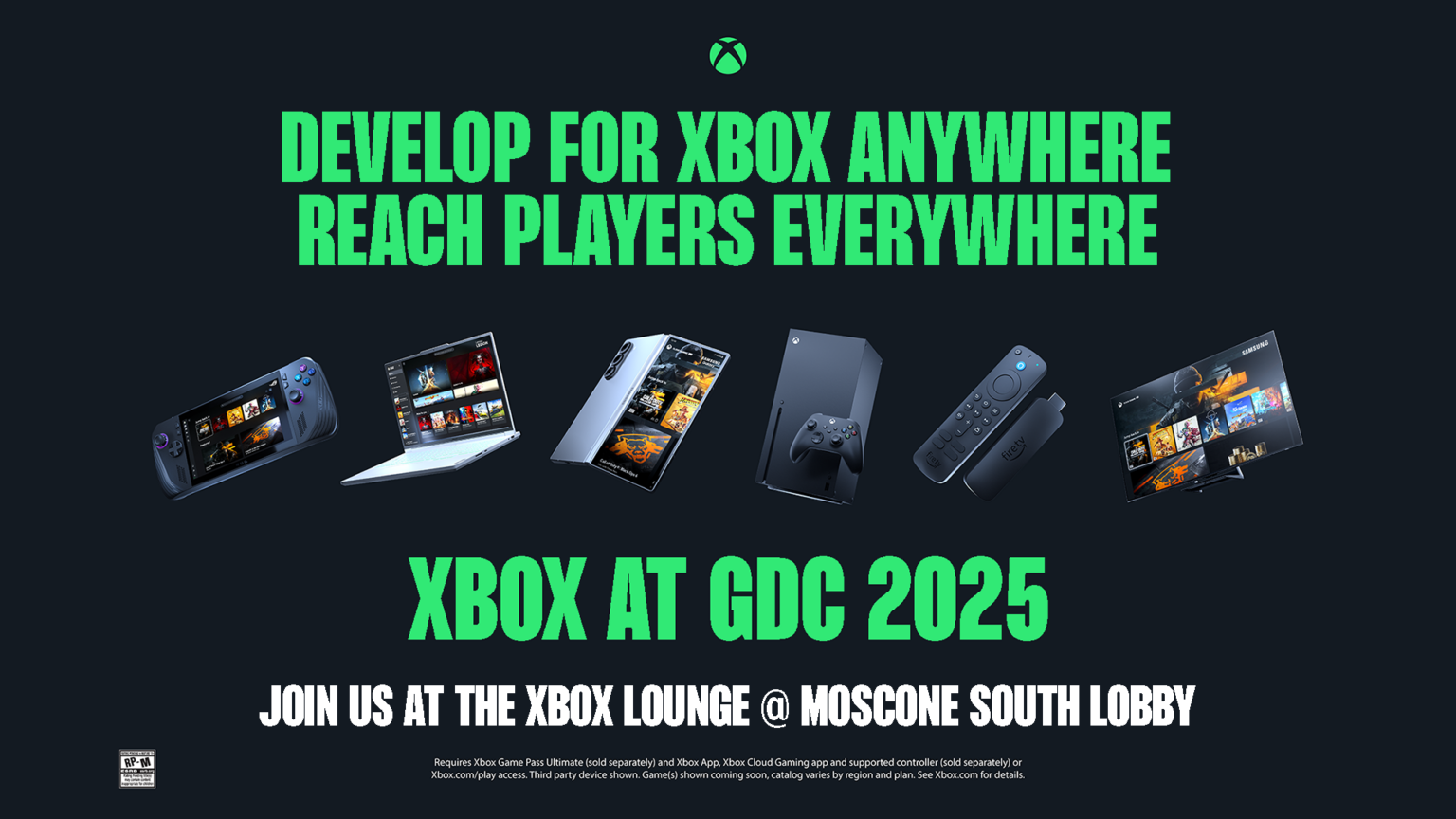 Xbox-Motiv zur GDC 2025 - Bild: Microsoft / Xbox
