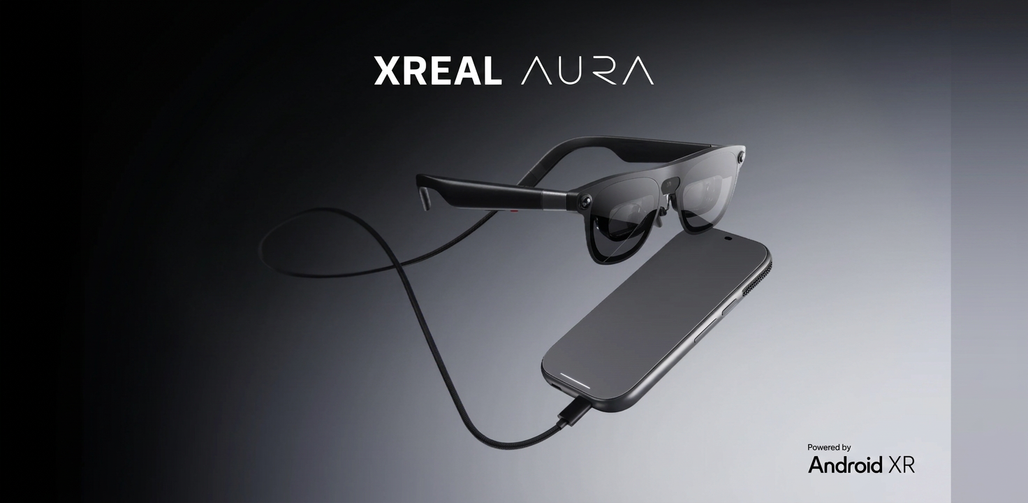 Offizielles Motiv zur XREAL AURA von Google - Bild: Google