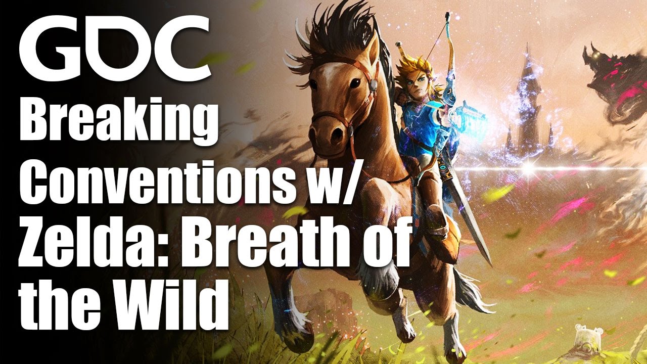 Offizielles GDC-Vorschaubild zum Nintendo-Vortrag über die Entwicklung von Zelda: Breath of the Wild im Jahr 2017 - Bild: GDC / Nintendo